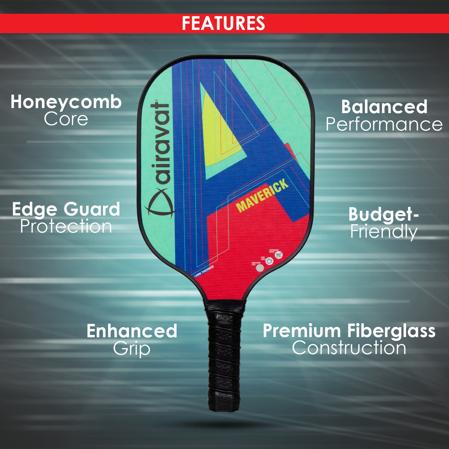 MAVERICK PICKLEBALL PADDLE 7410 SET