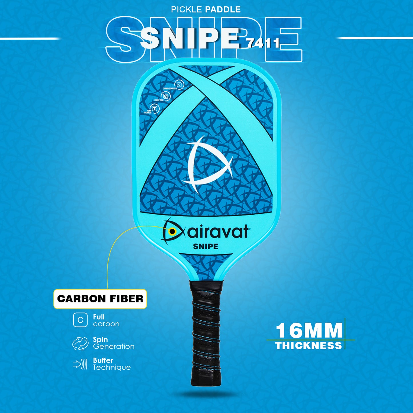 SNIPE PICKLEBALL PADDLE 7411