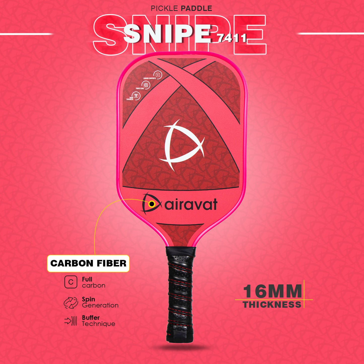 SNIPE PICKLEBALL PADDLE 7411