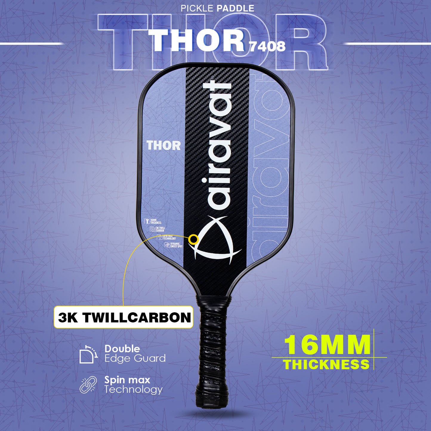 THOR PICKLEBALL PADDLE 7408