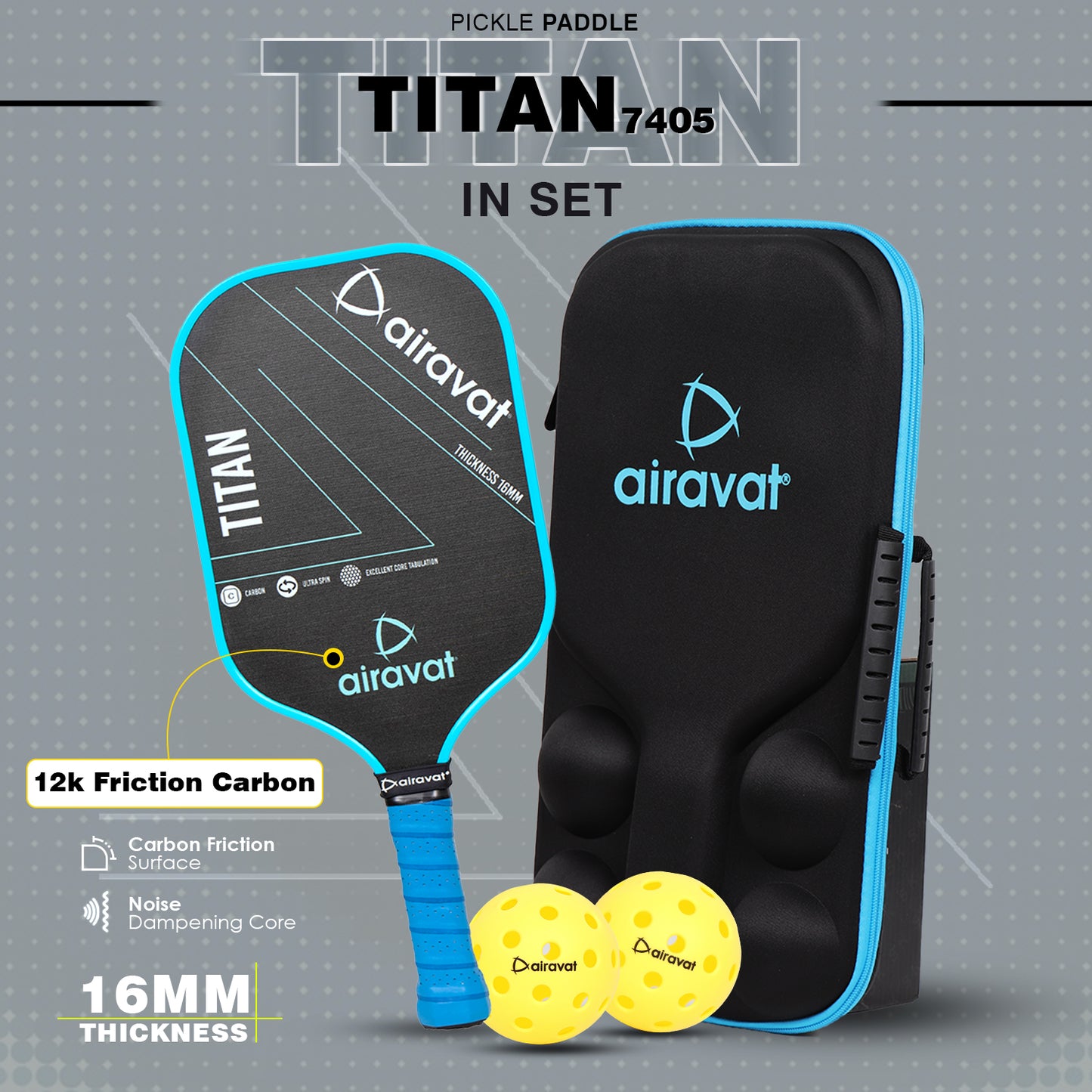 TITAN PICKLEBALL PADDLE (SET)