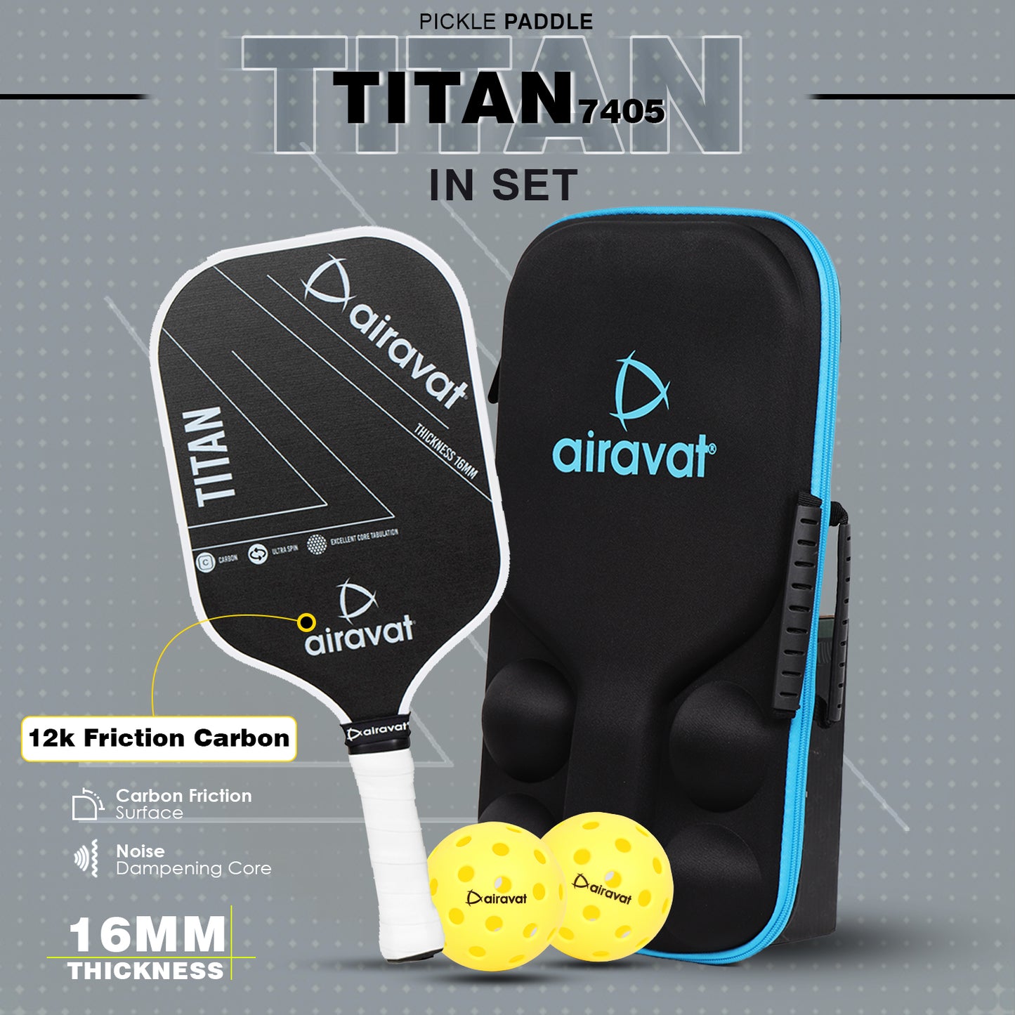 TITAN PICKLEBALL PADDLE (SET)