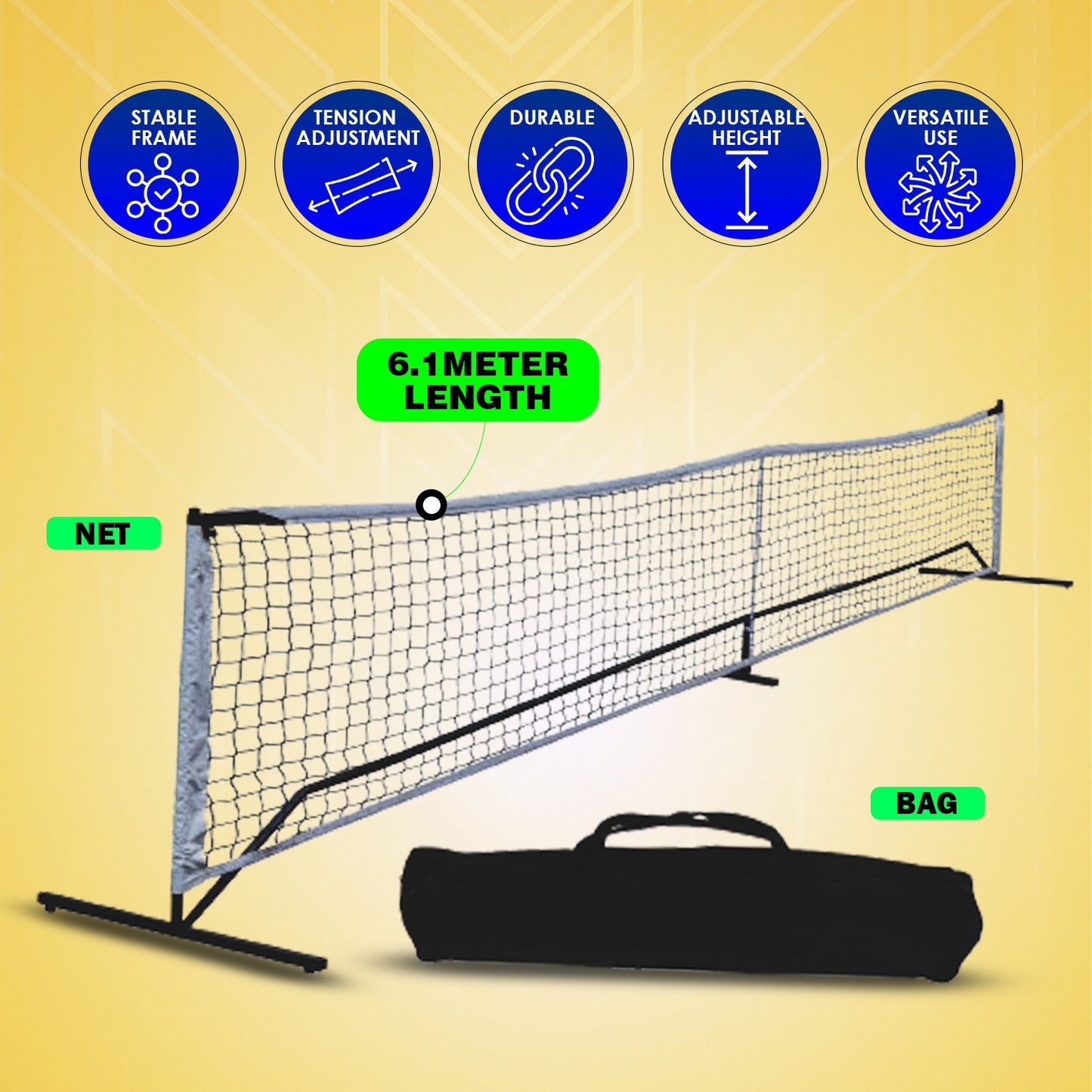 PICKLEBALL PORTABLE NET