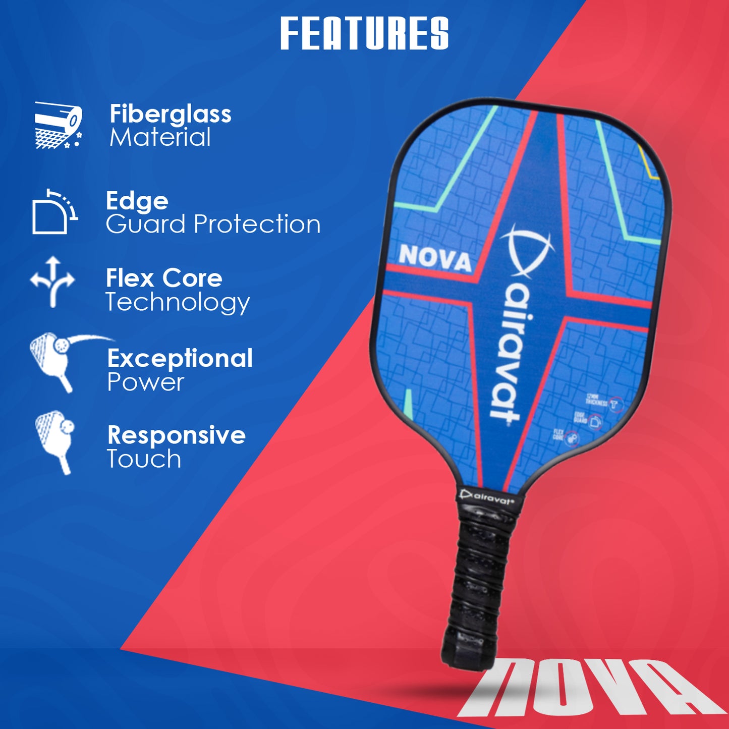 NOVA PICKLEBALL PADDLE 101OL