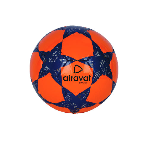 soccer ball orange color by airavat
