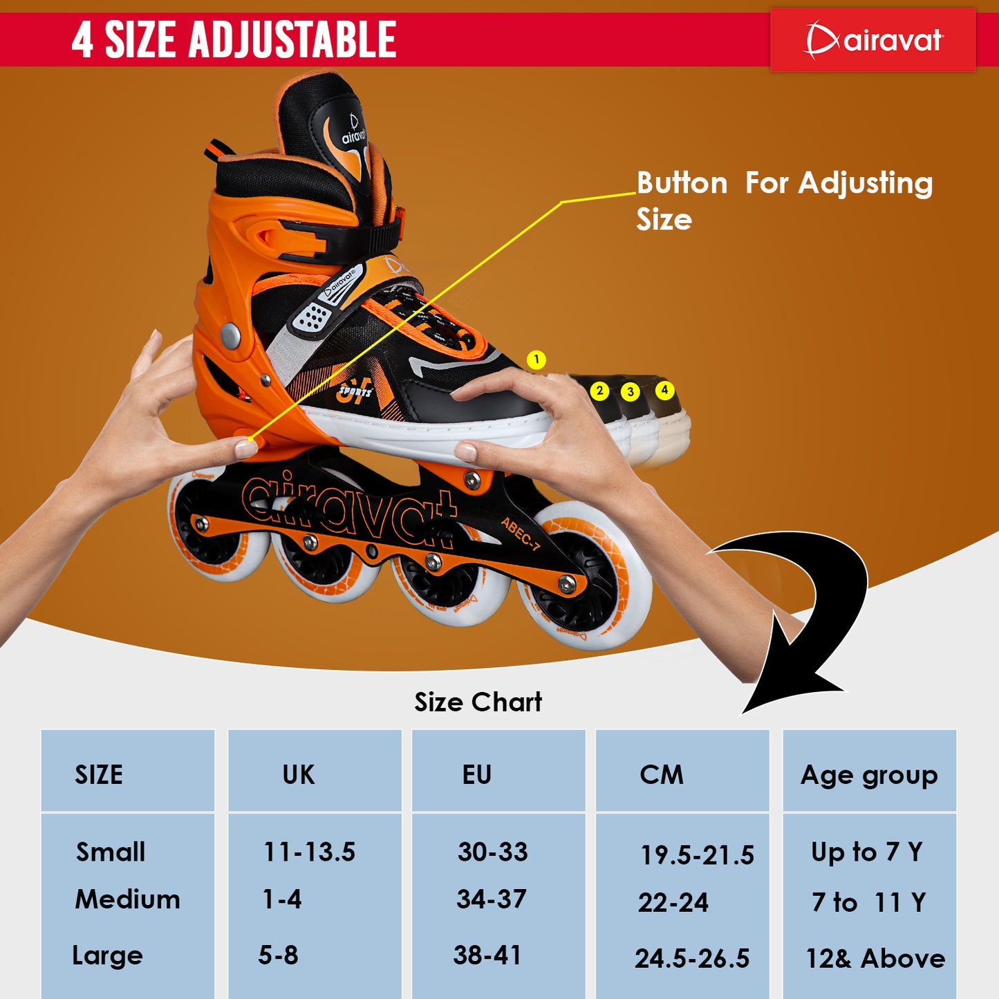 inline-skate-7702-dash-4size-adjustable-orange