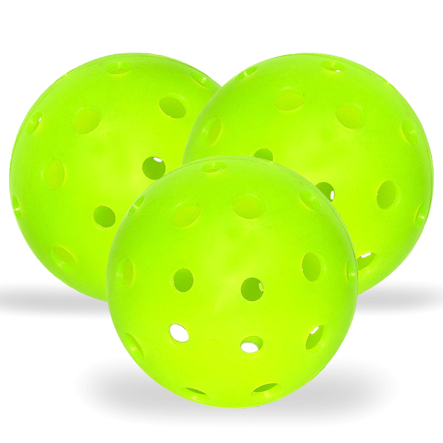 pickleball ball main image neon green