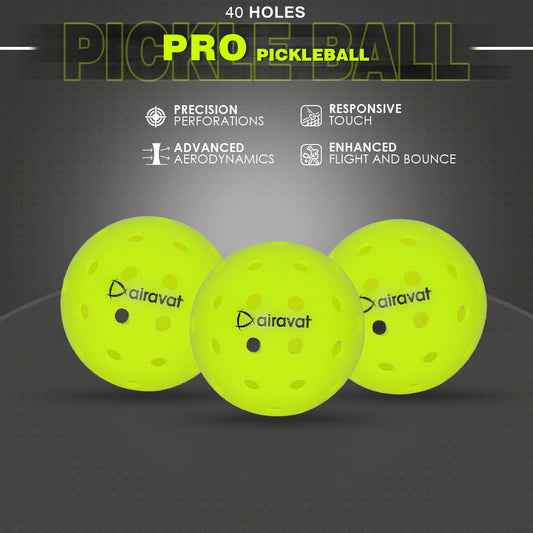 40 HOLE PICKLEBALL 3 PC SET ( COMPETITION )