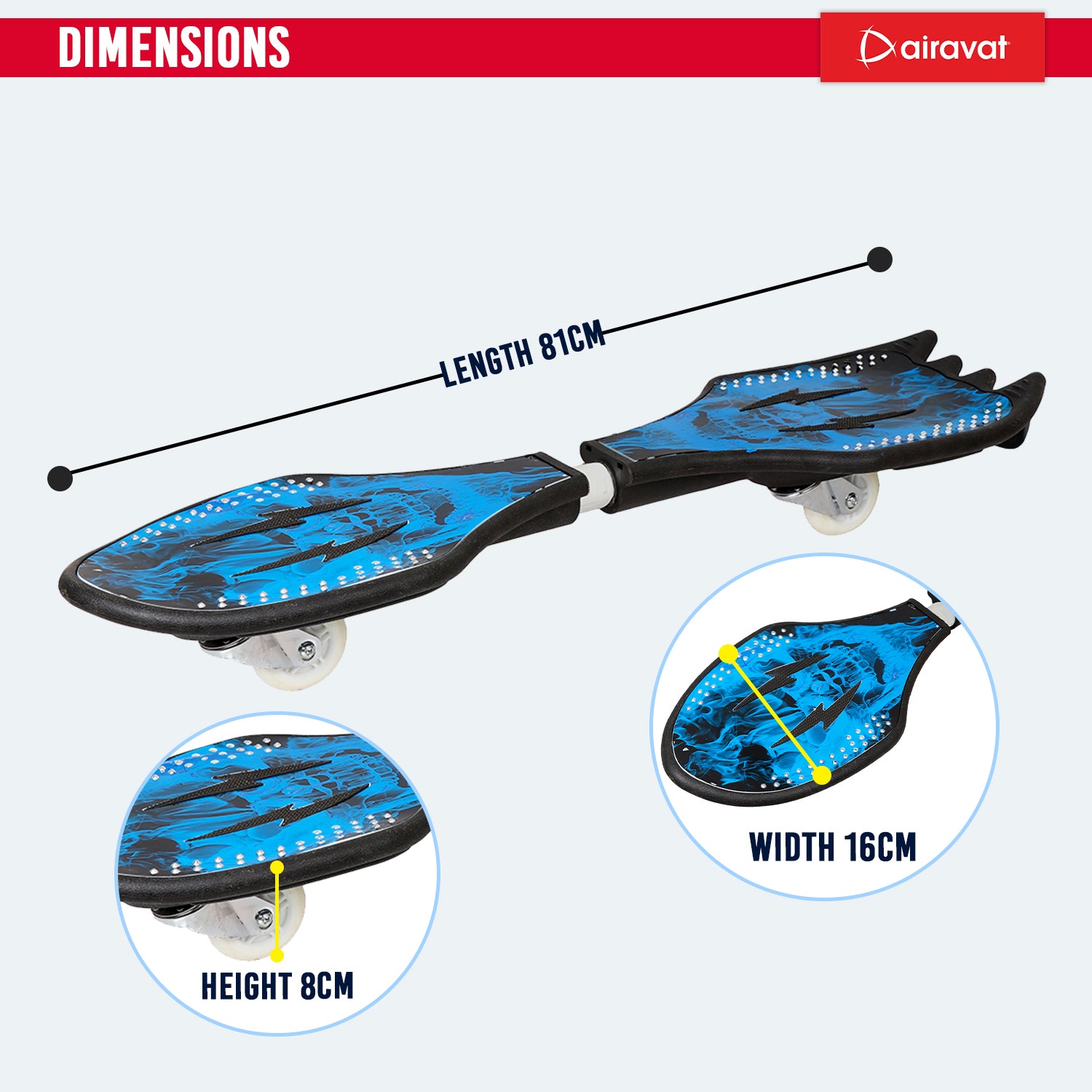 waveboard dimension blue