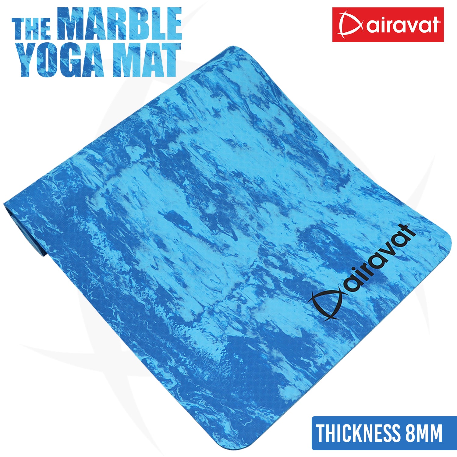 MARBLE 8MM YOGA MAT (PER)
