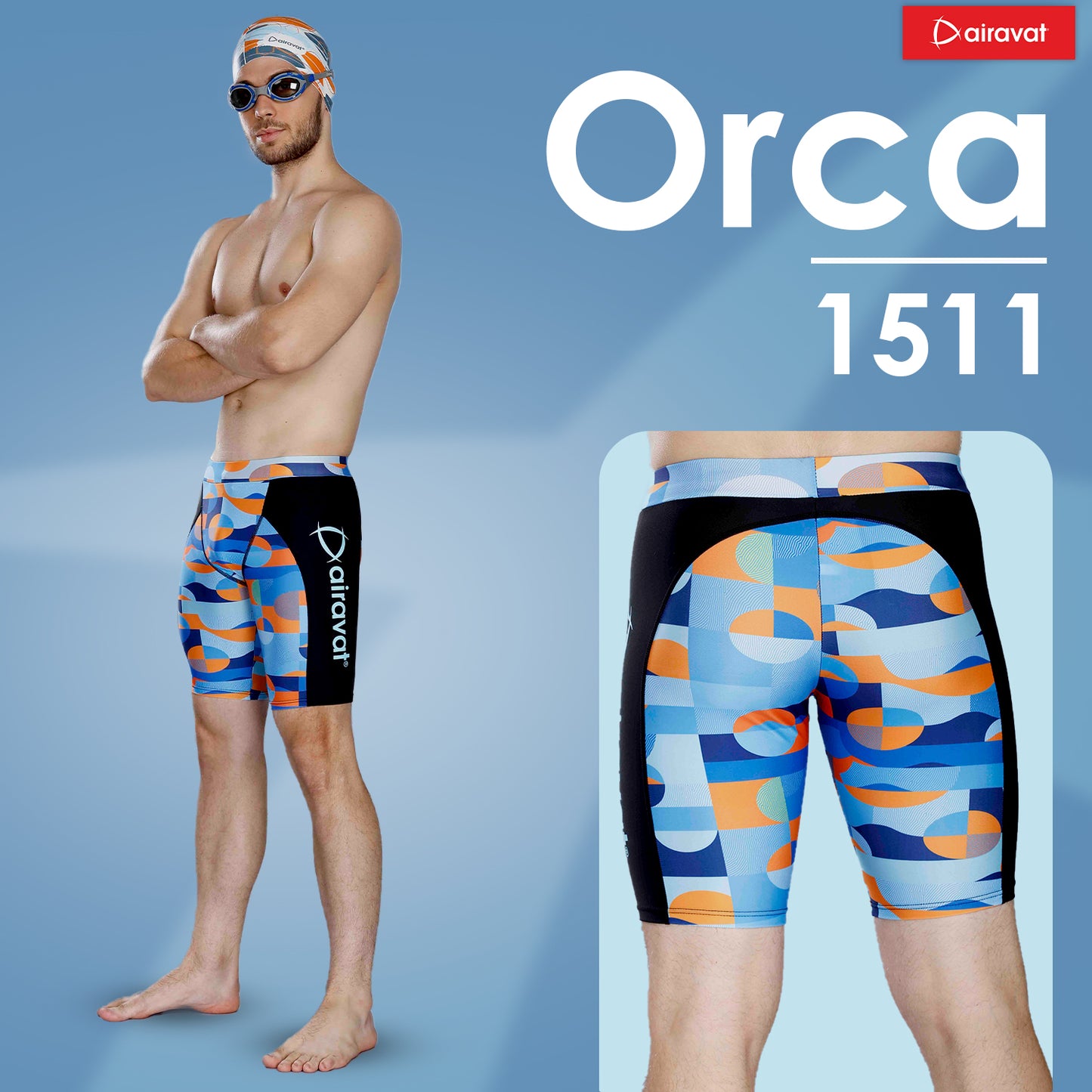 MEN'S SWIM JAMMER ORCA 1511