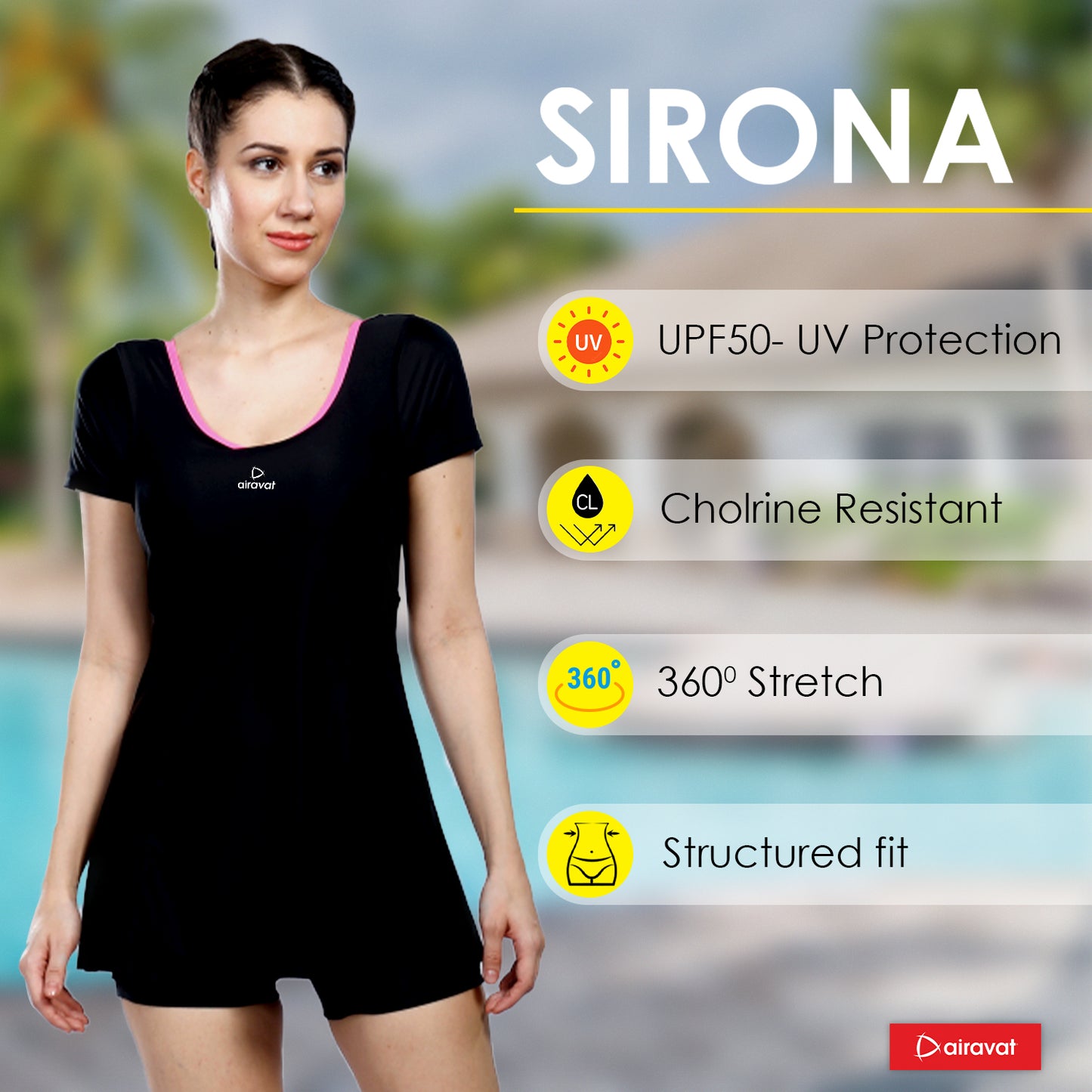 WOMEN’S SWIM WEAR SIRONA 5007