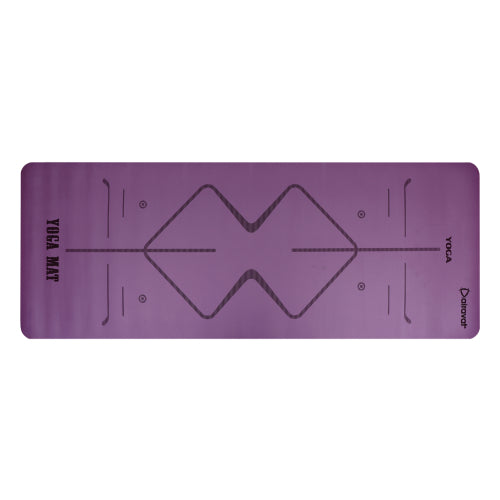 PU+RUBBER 5MM YOGA MAT