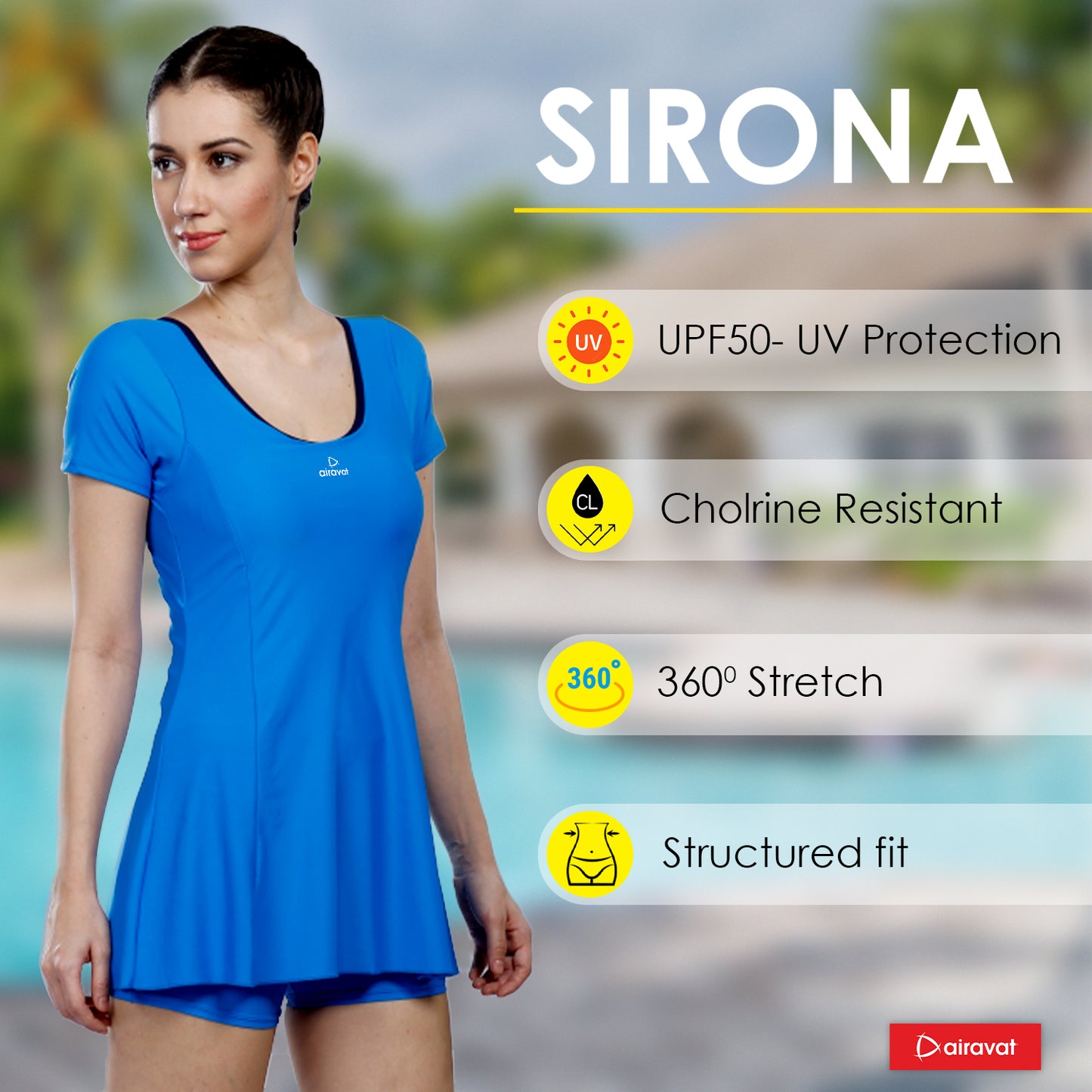 WOMEN’S SWIM WEAR SIRONA 5007