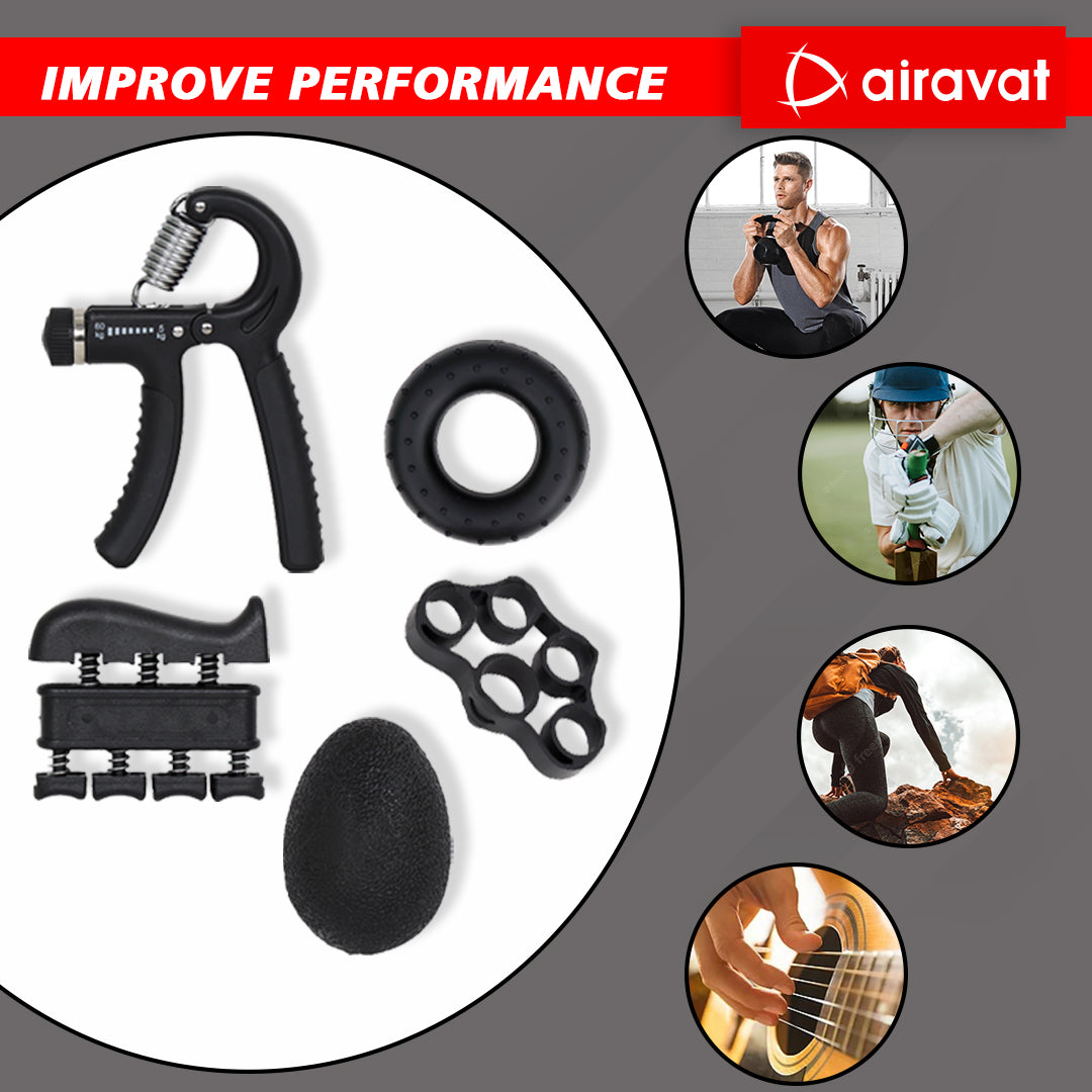 5 PCS HAND GRIP STRENGTHENER