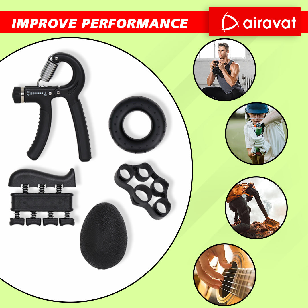 5 PCS HAND GRIP STRENGTHENER